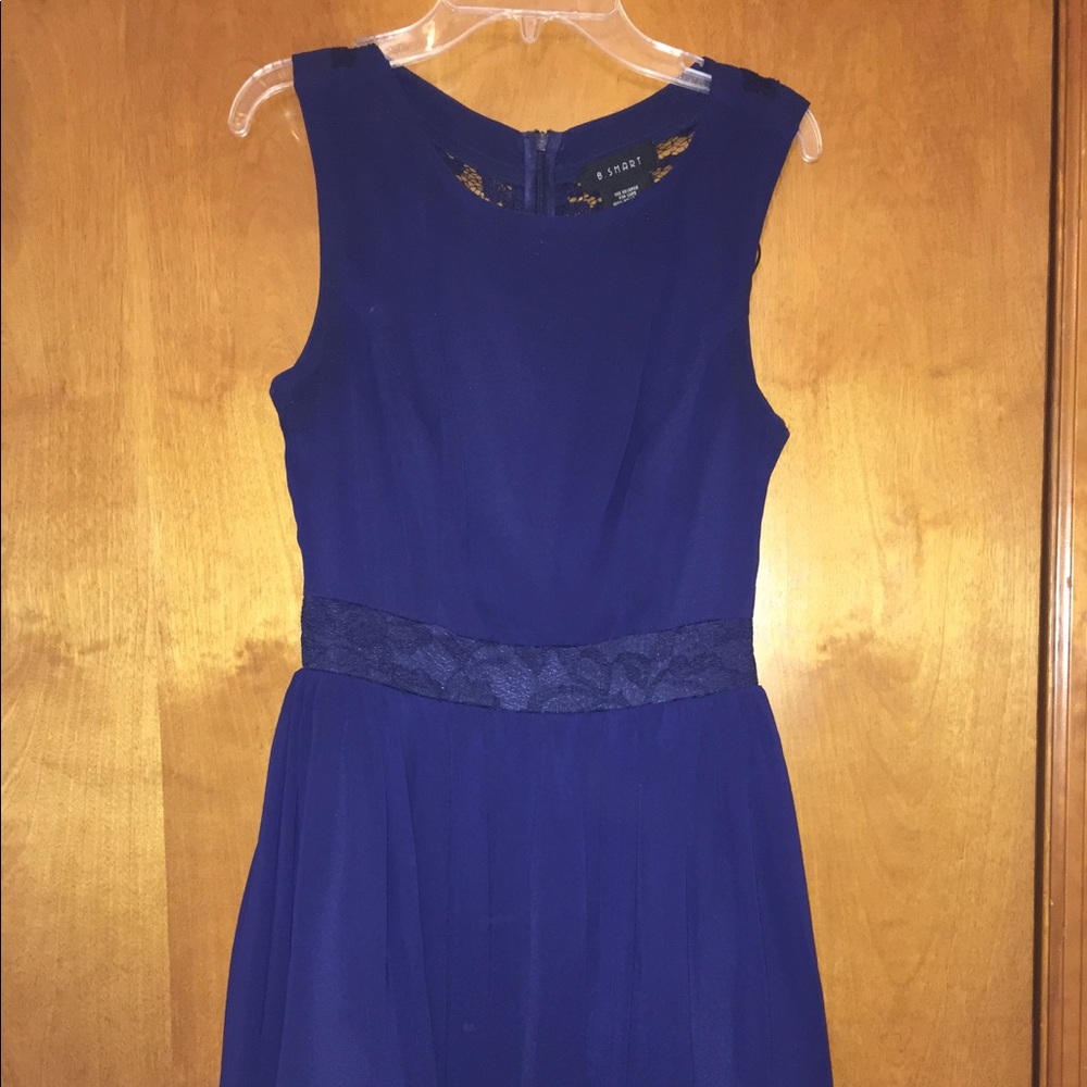 Blue Homecoming Dress